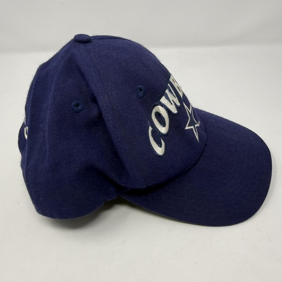 Dallas Cowboys Hat Cap Snap Back Mens Blue White NFL Embroidered Nike - Picture 4 of 6